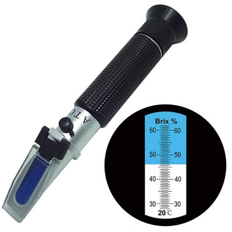 refractometer brix ebay|brix meter refractometer.